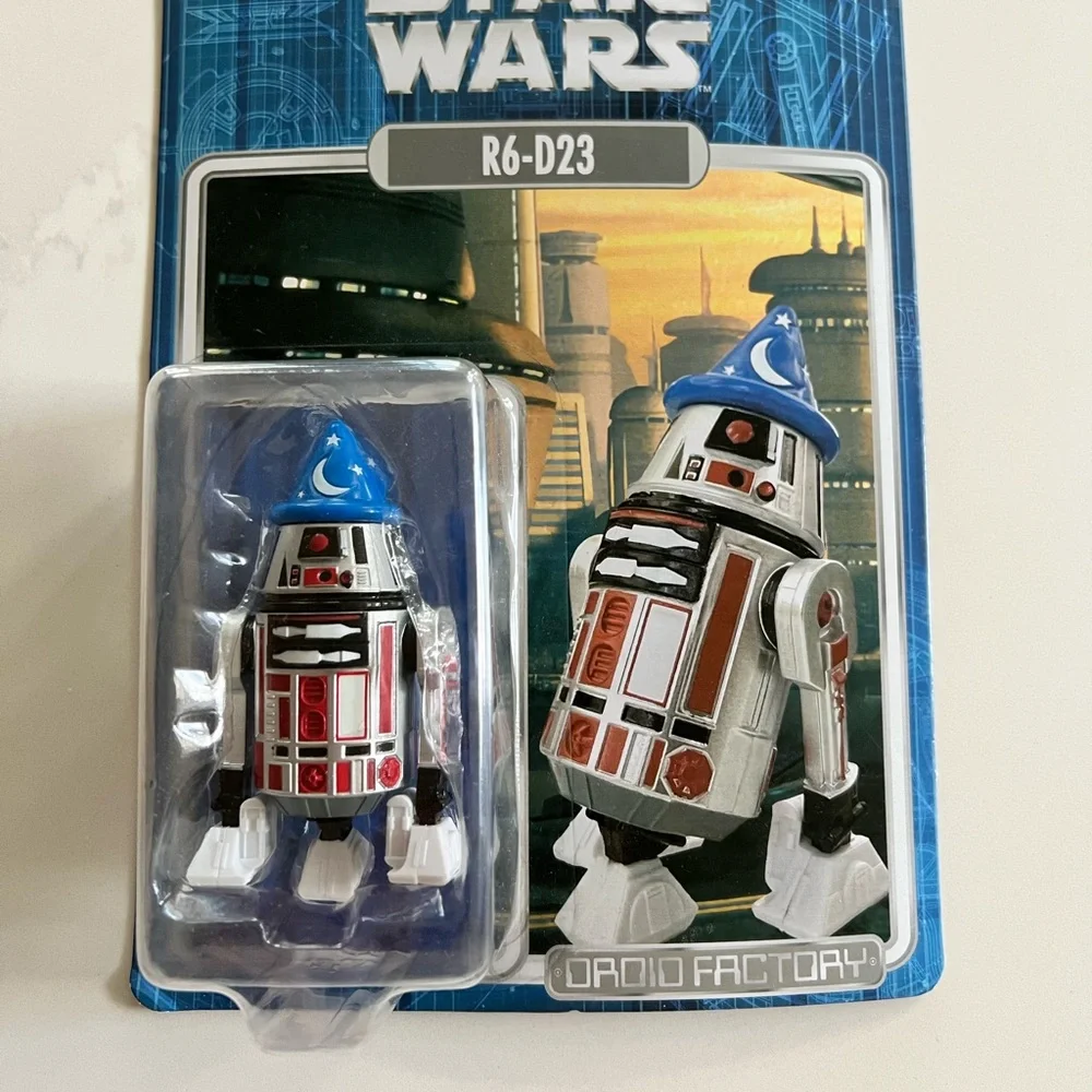 Disney D23 2024 R6-D23 Star Wars Droid Factory Figure NEW